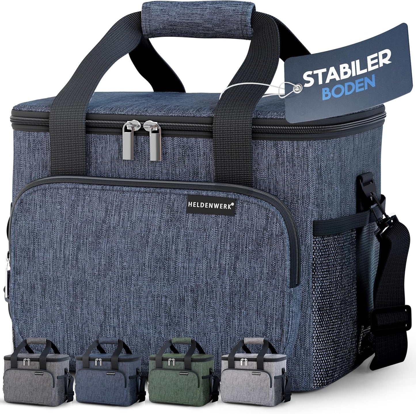 Faltbare Kühltasche, 20L (L34 x B26 x H26 cm) Navyblue