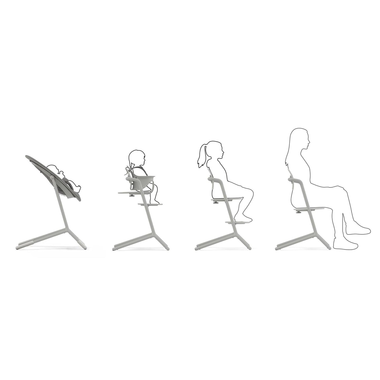 Bouncer Stand, Suede Grey