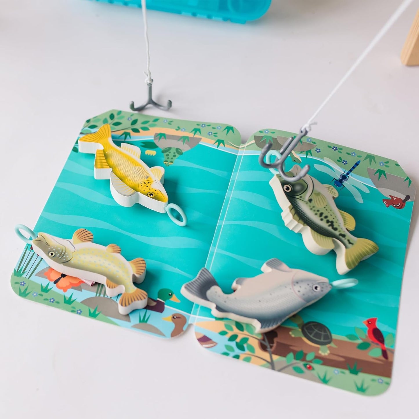 Let's Explore! Spielzeug-Angelset, Fishing set