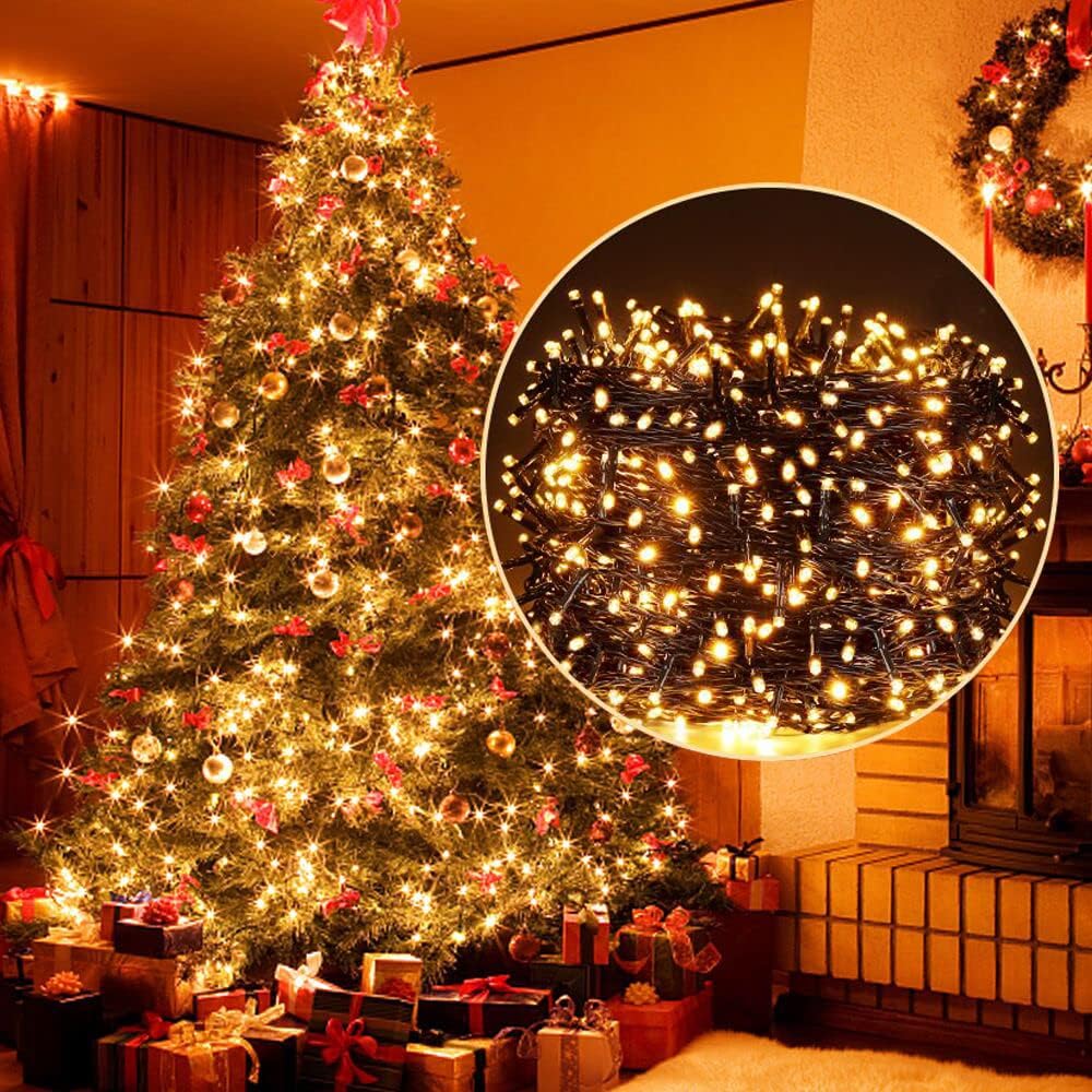 LED Lichterkette, Warmweiss|50M+2000LED