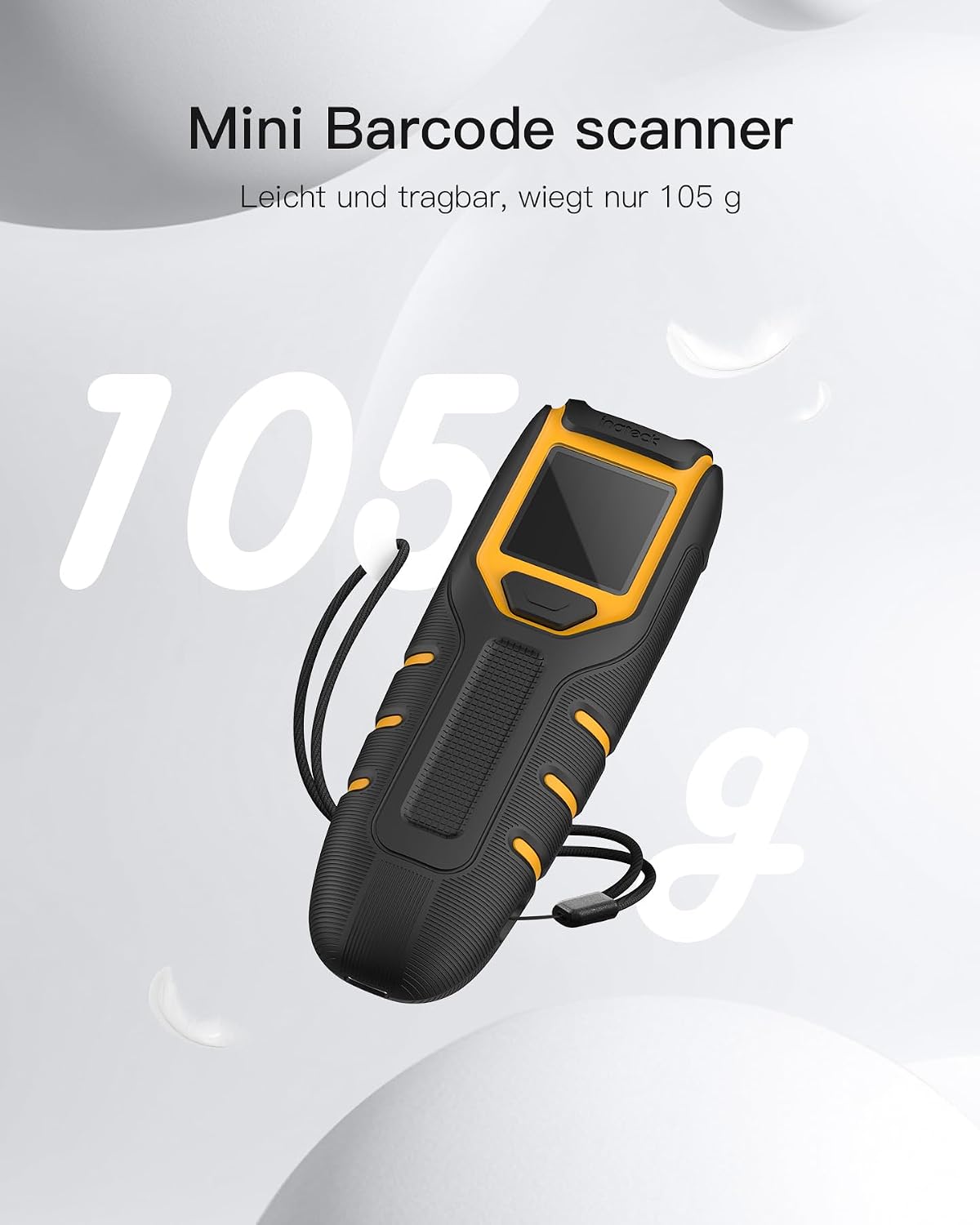1D-Barcodescanner 49 black (N6036), 1D