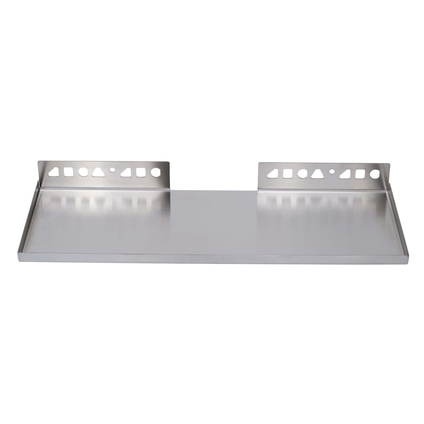 Duschablage Ecke aus Edelstahl zum Einfliesen, 400mm x 150mm Silber