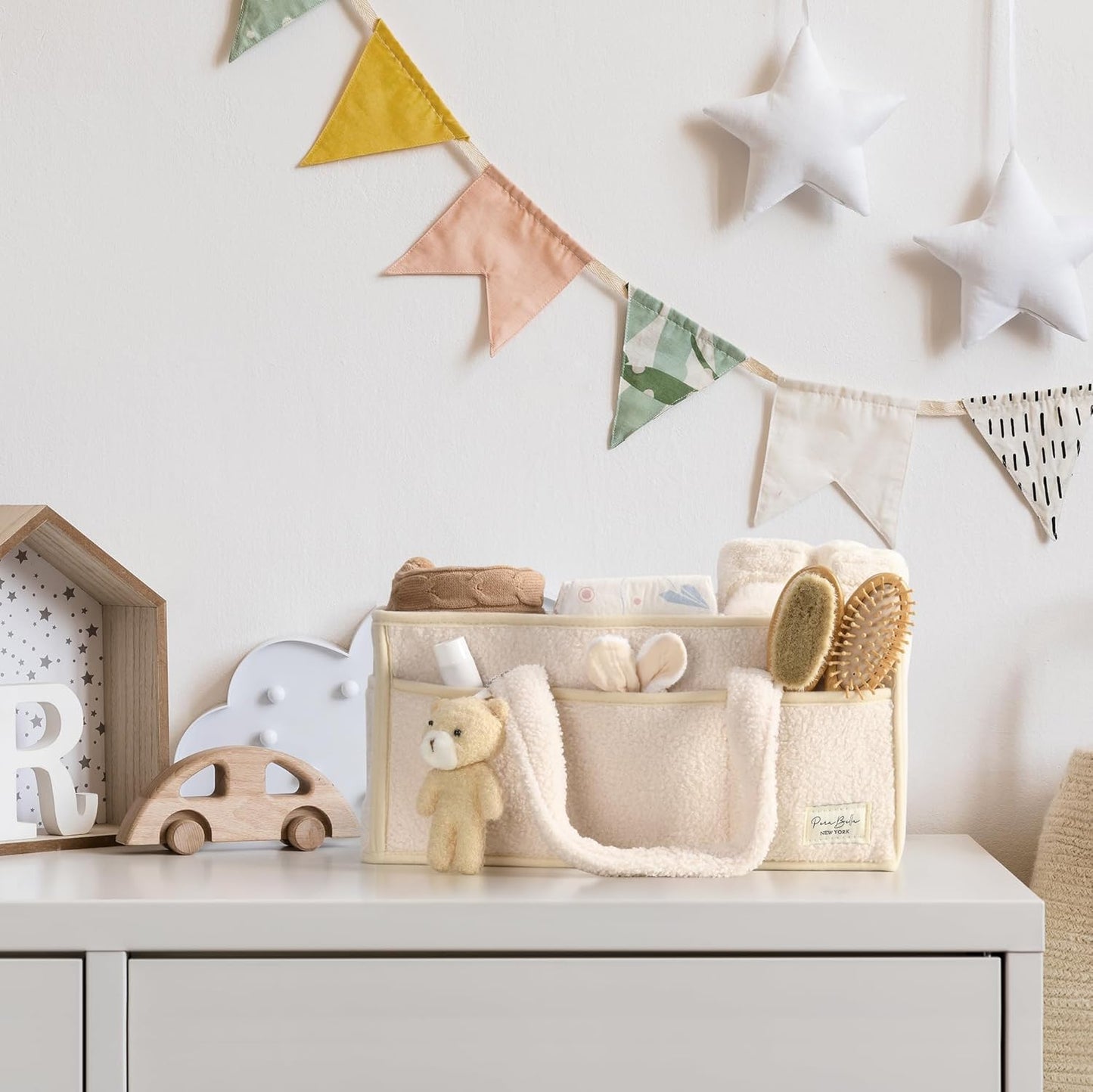Baby-Windel-Caddy für Wickeltisch