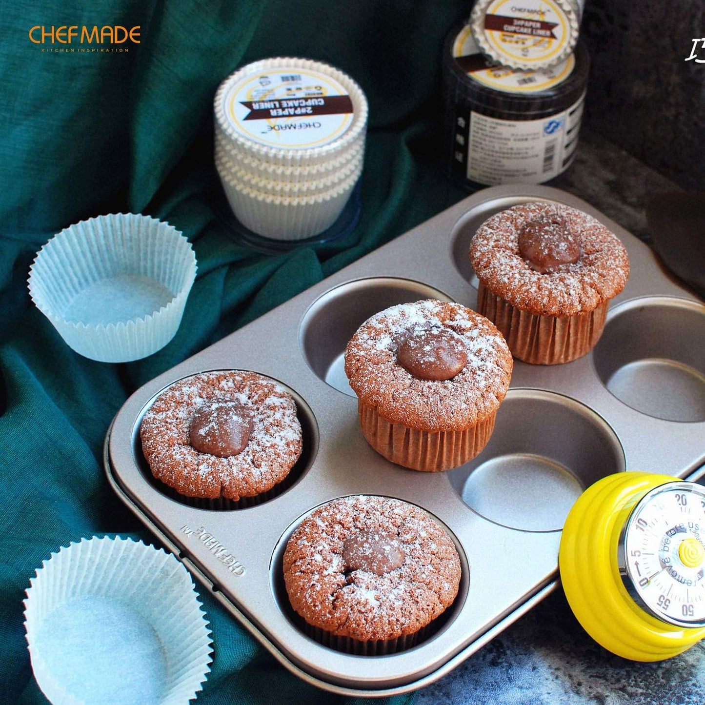 Muffin-Backform, 6-tassen Muffin Pan