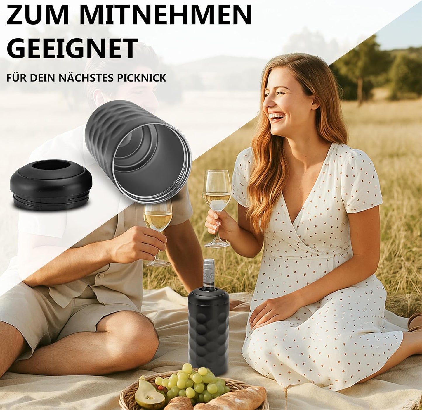 Arktis Weinkühler, Schwarz