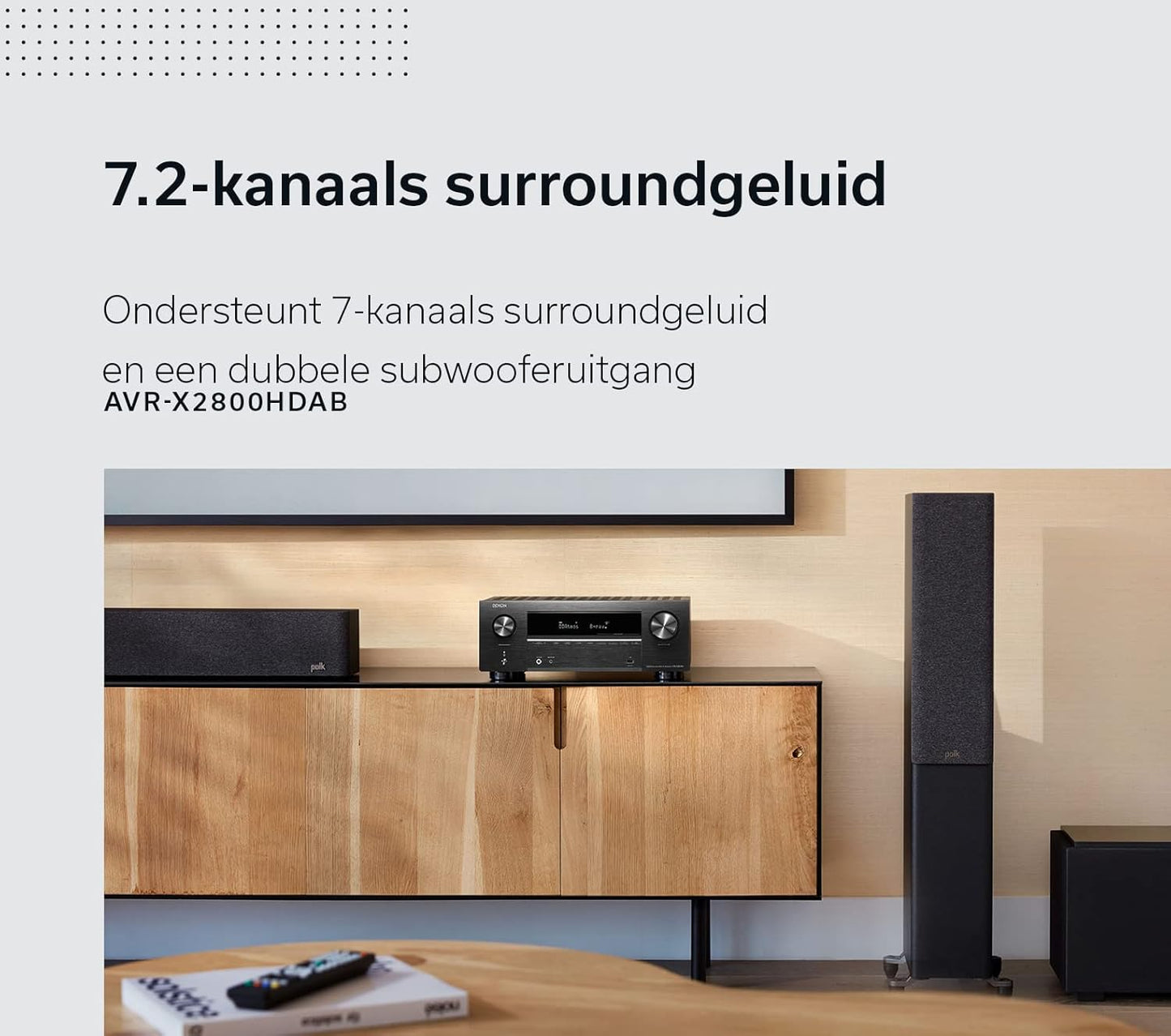 AVR-X2800H DAB, mit DAB