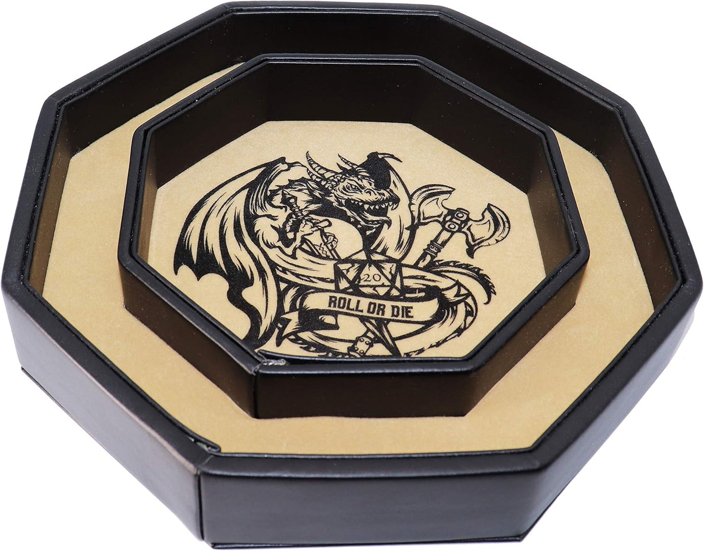 Fire Dragon Würfelschale mit Deckel, Chromatic
