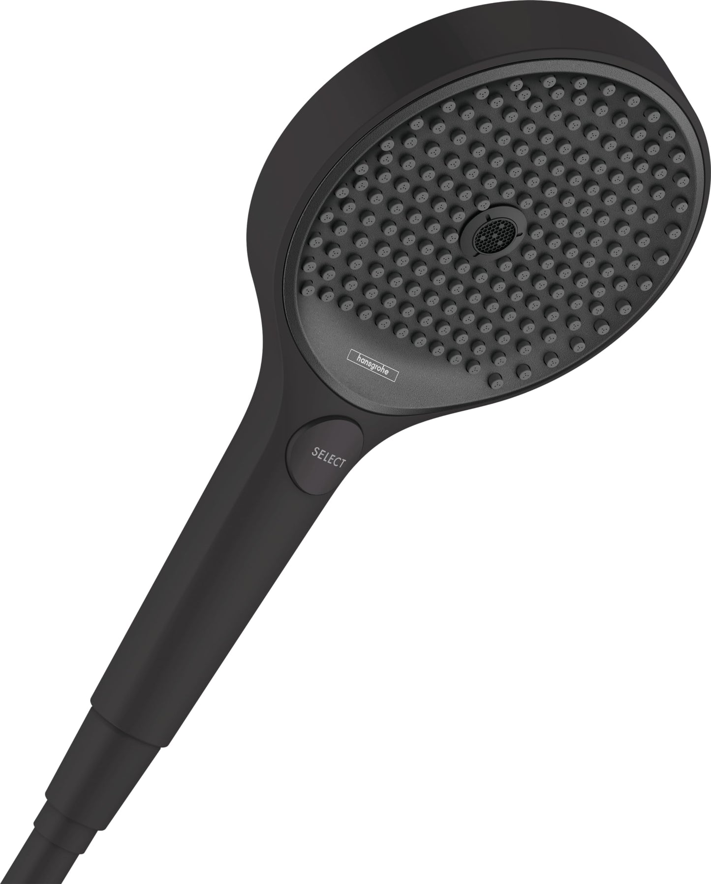 Duschkopf Rainfinity Regendusche (3 Strahlarten), Mattschwarz 130mm 3 Strahlarten