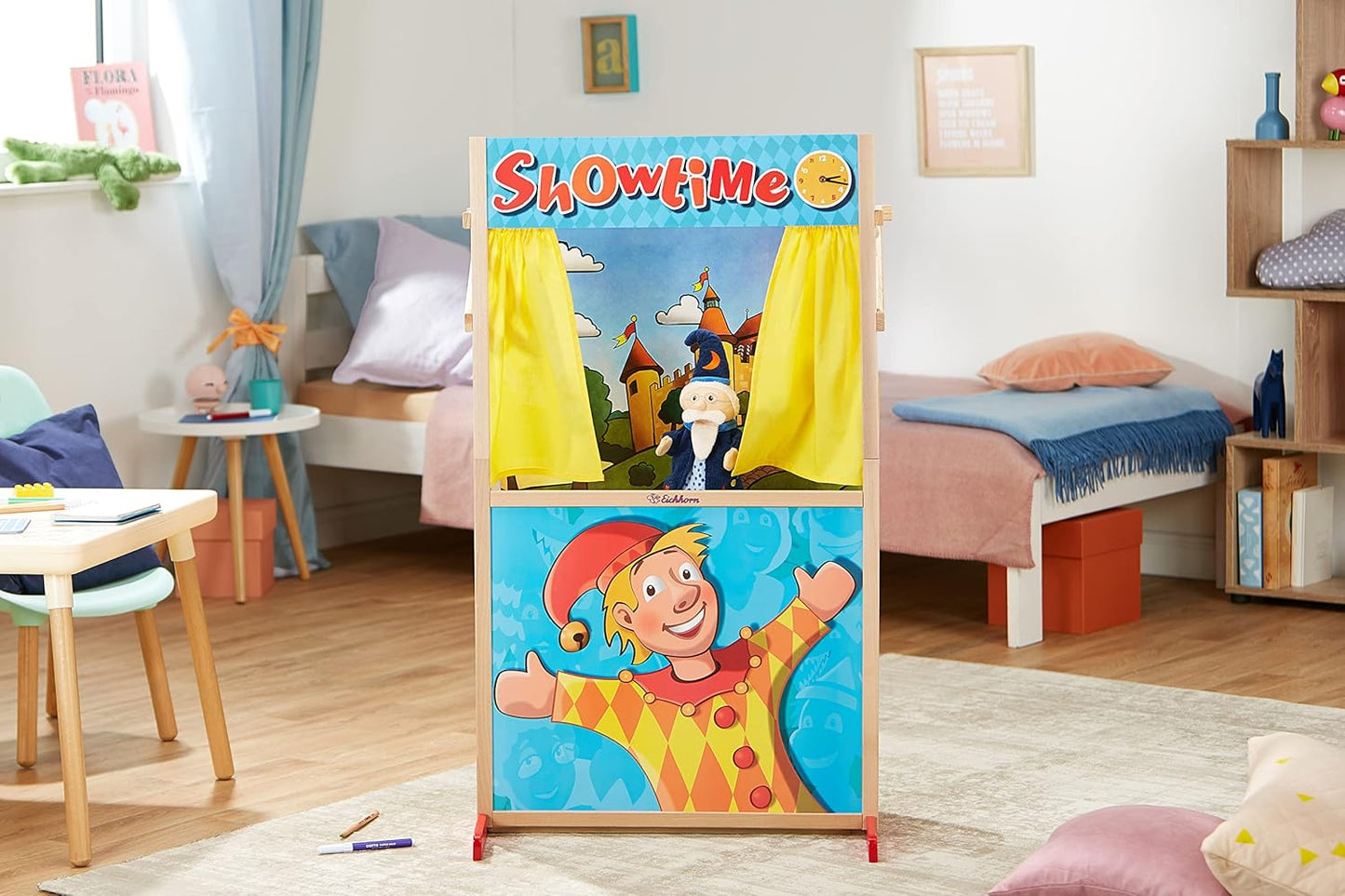 Stand-Kasperletheater mit 2 Hintergründen
