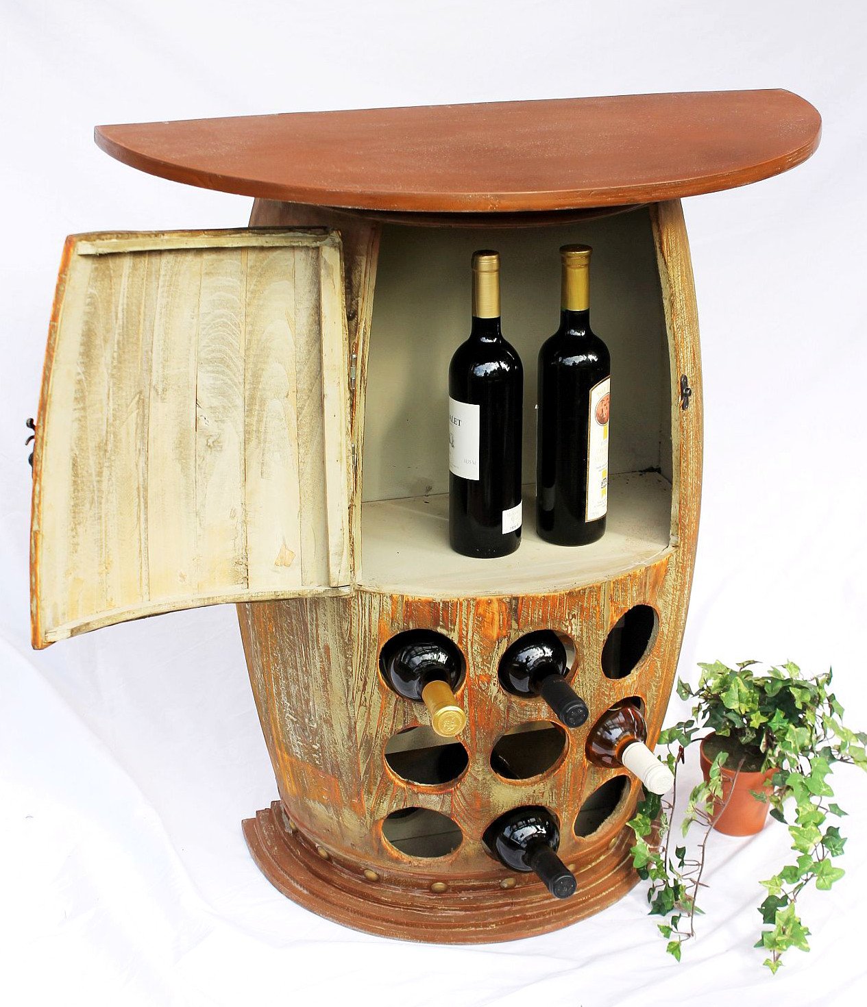 Halbrundes Weinregal 1500