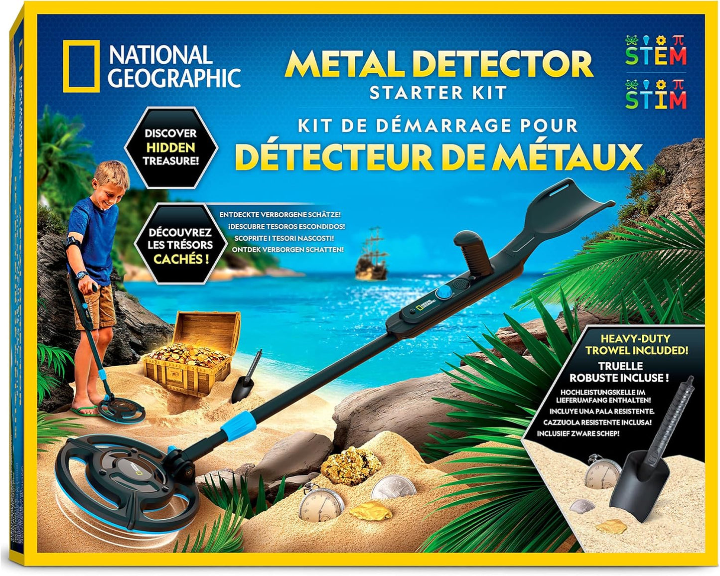 Metalldetektor Starter-Set für Kinder