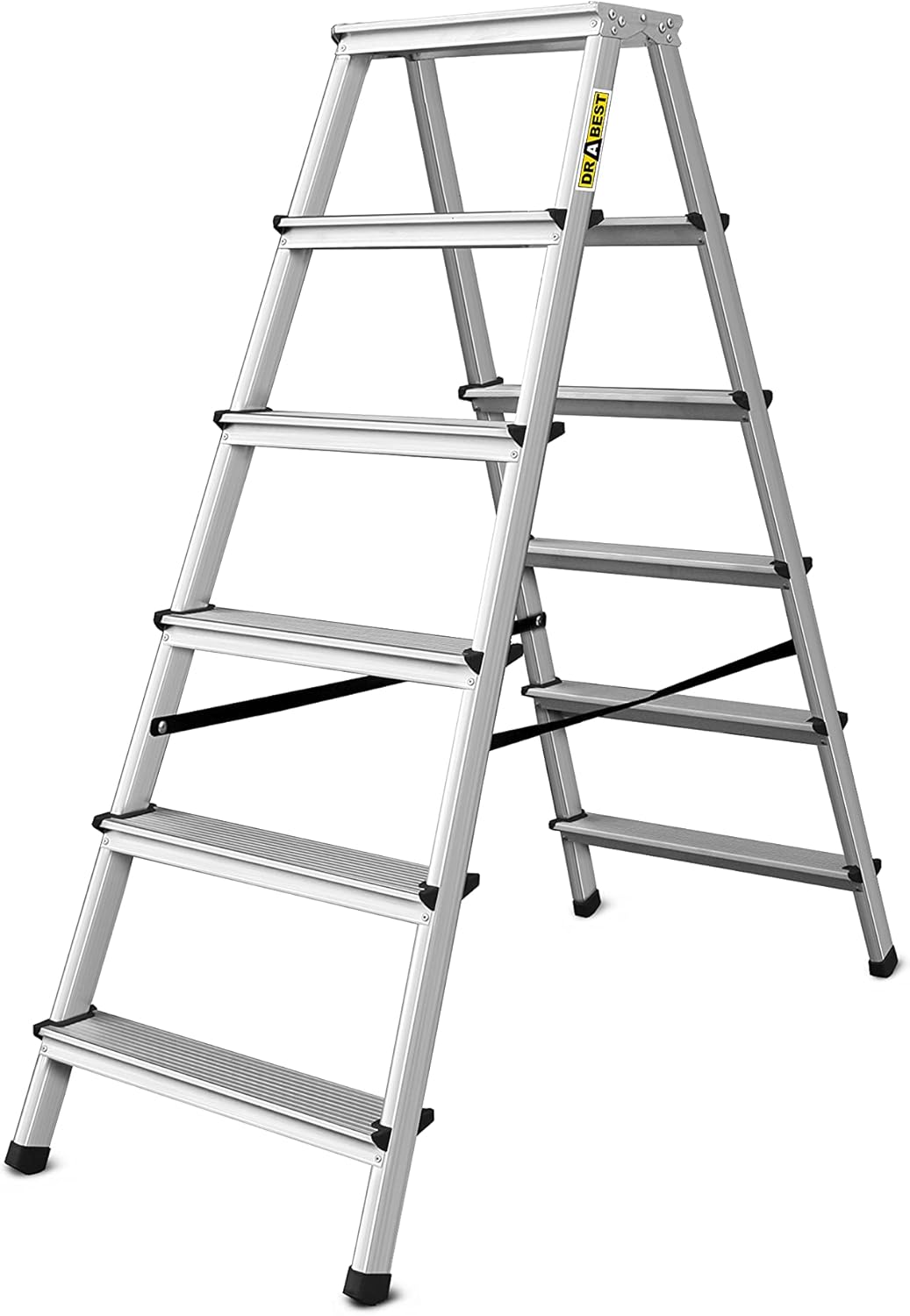 Mehrzweckleiter 2x6 Stufen, 125 kg belastbar, 2x6 Stufen