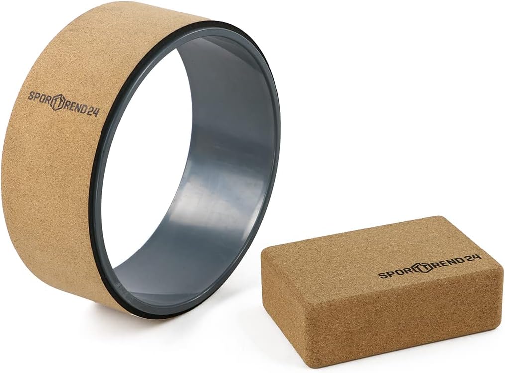 Yoga Wheel und Block Set