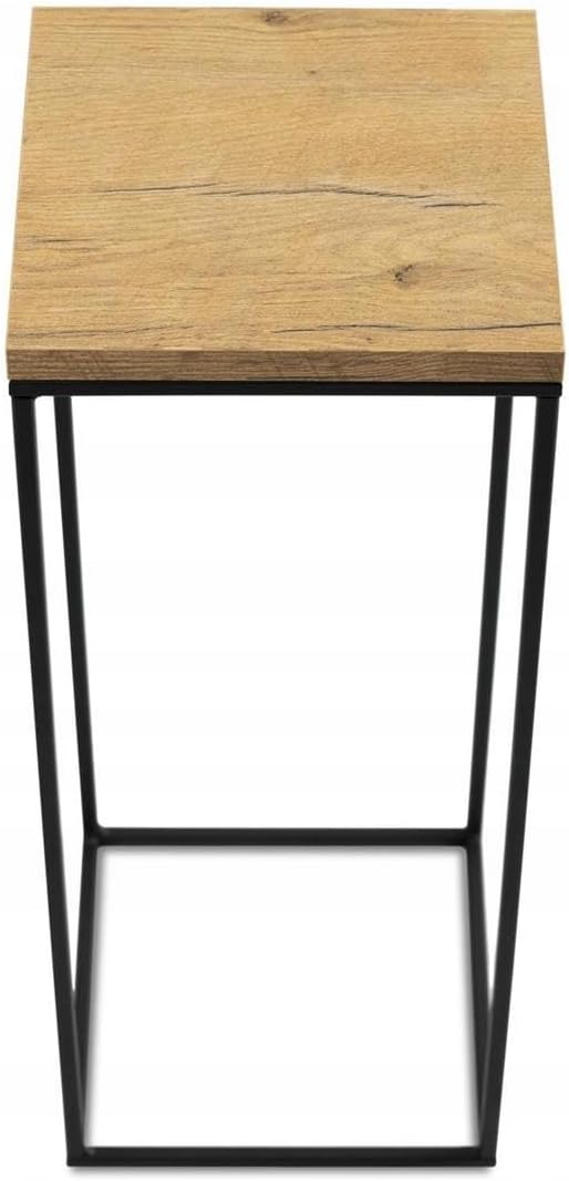 Pflanzenständer im Loft-Stil, Eiche 60 cm