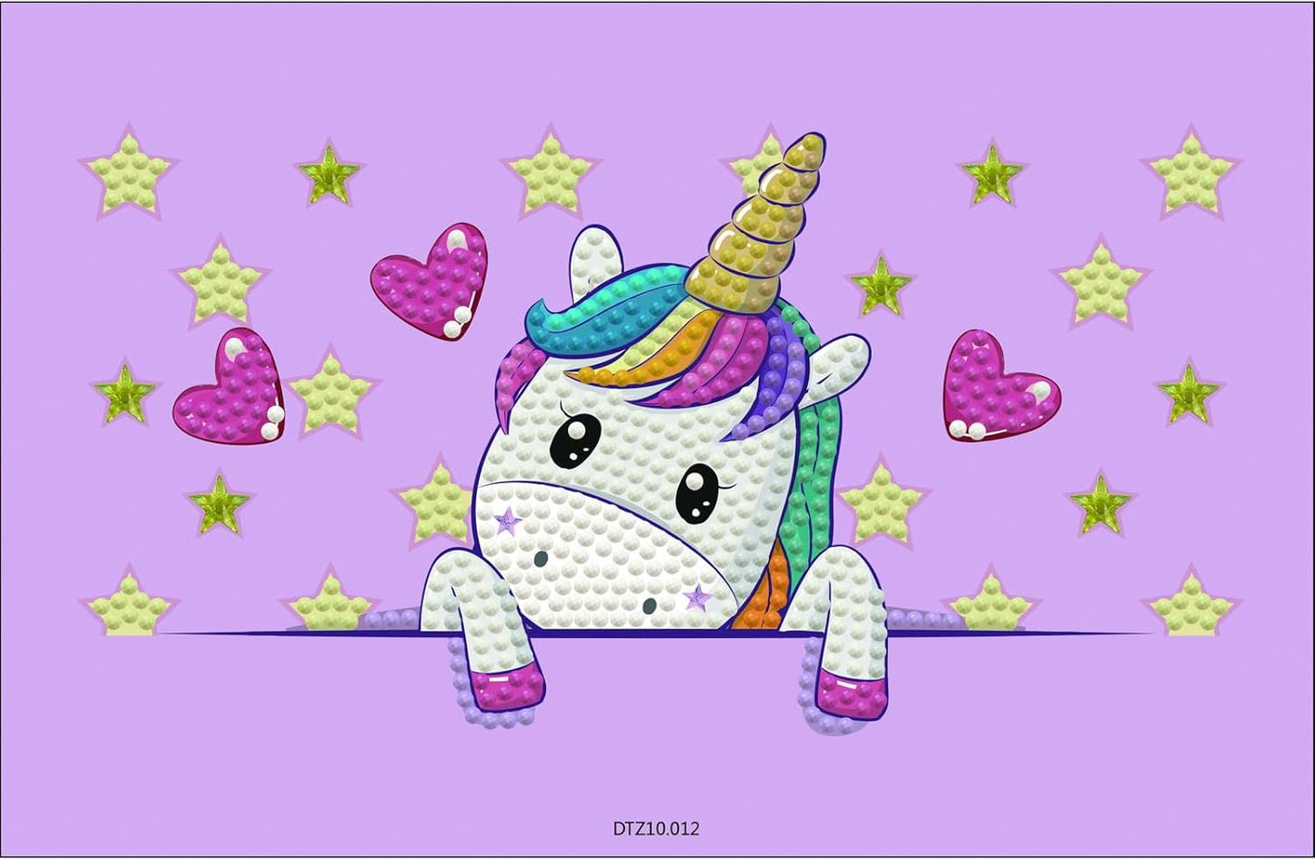 Diamond Painting Set Einhornbaby, Einhornbaby
