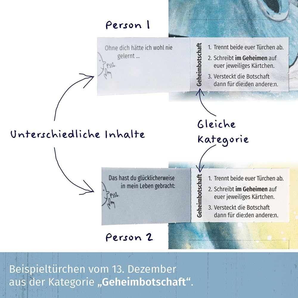 PaarMinuten - Adventskalender für Paare