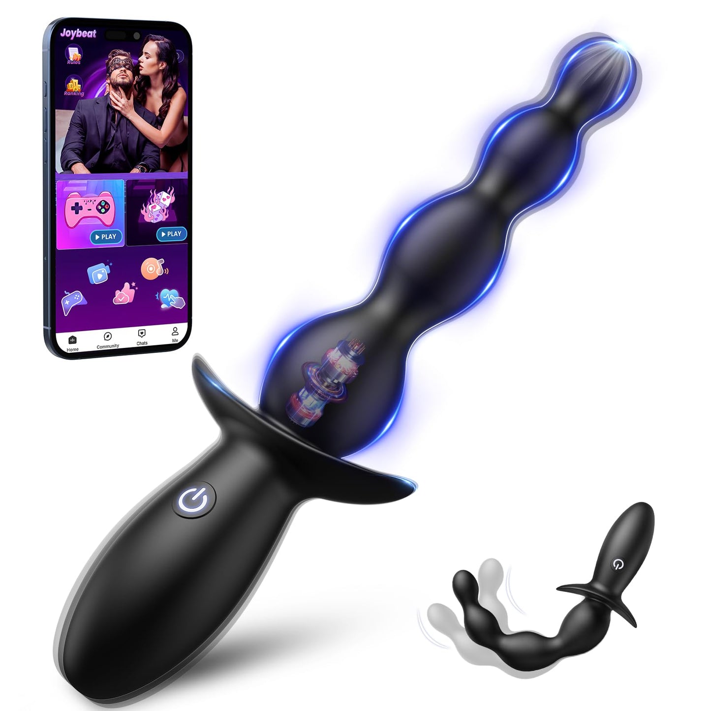 Analvibrator Plug mit 9 Vibrationen für Einsteiger