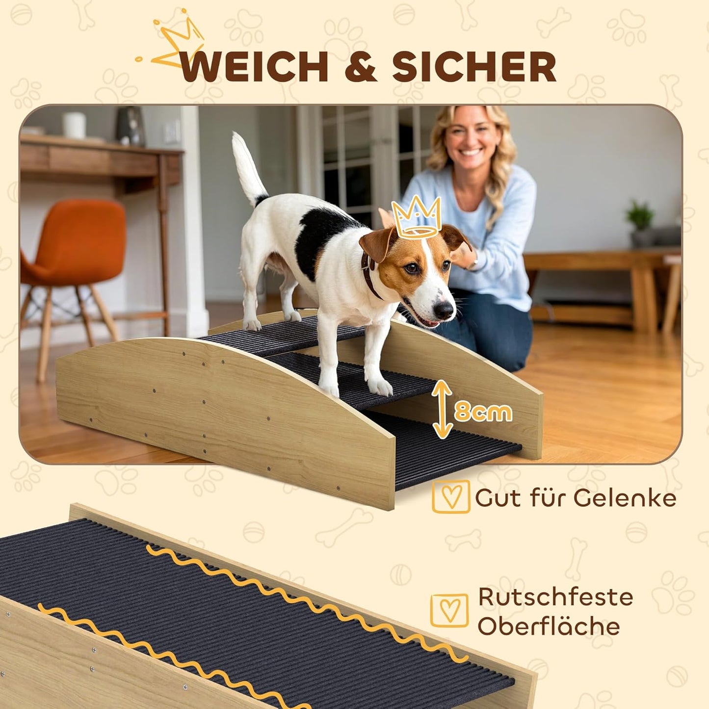 2-in-1 Hundewippe für Agility-Training