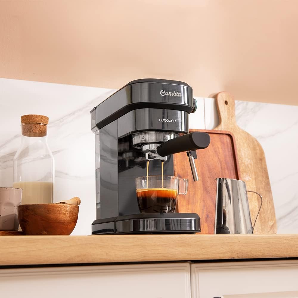 Espressomaschine Cafelizzia 890, 20 Bar Druck, Dark Ohne Manometer