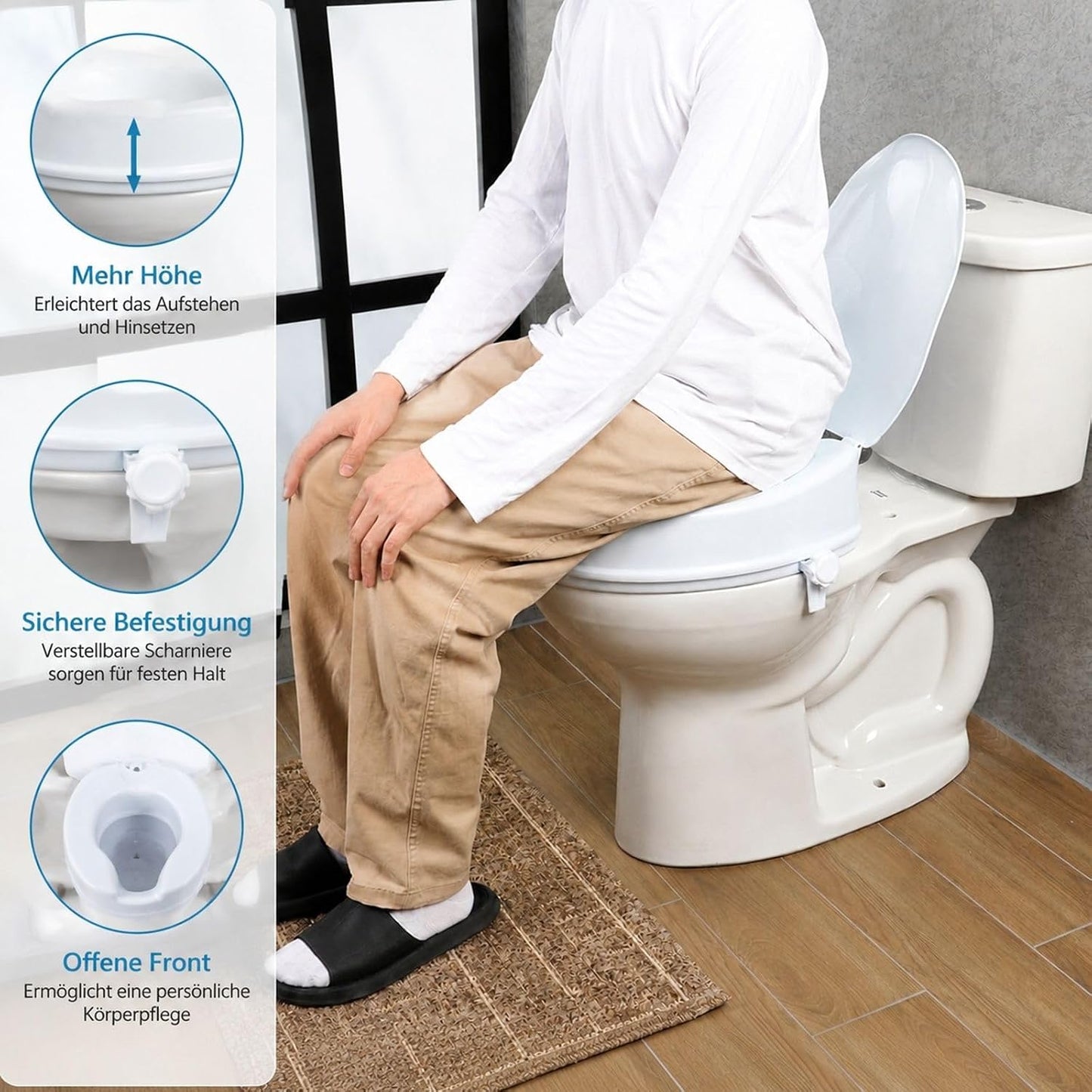 Toilettensitzerhöhung