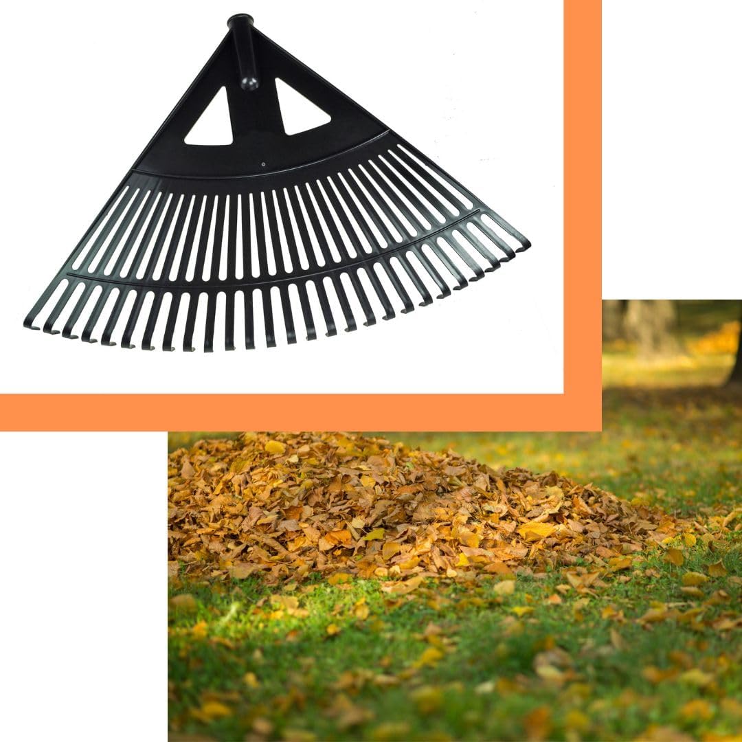 2er-Set Gartenrechen ohne Stiel