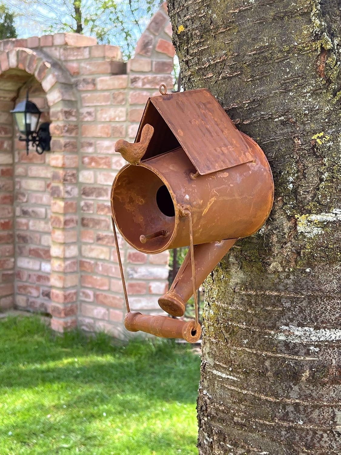 Vogelhaus zum Aufhängen mit Kette