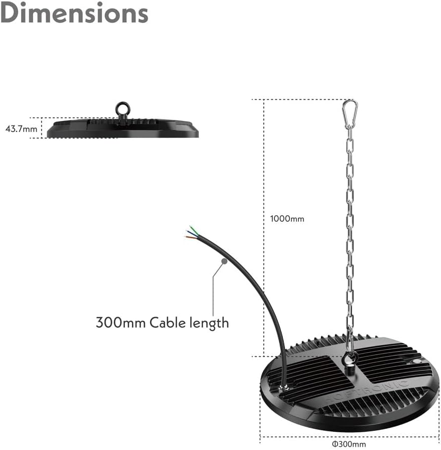 UFO LED High Bay Eris, 10er Set 4000k