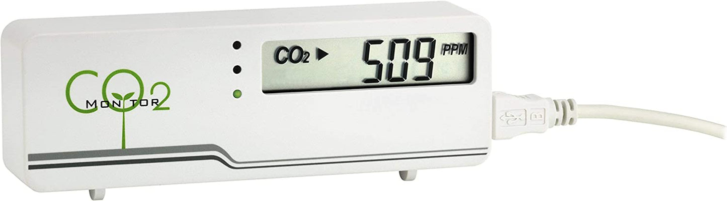 Dostmann CO?-Monitor AIRCO2NTROL MINI 31.5006, CO2-Messgerät, Weiss