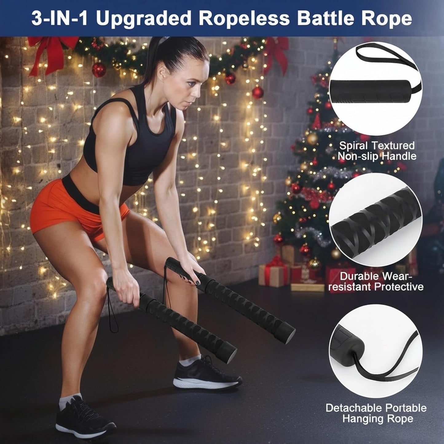 Gewichtetes Seilloses Battle Rope, Upgradeversion