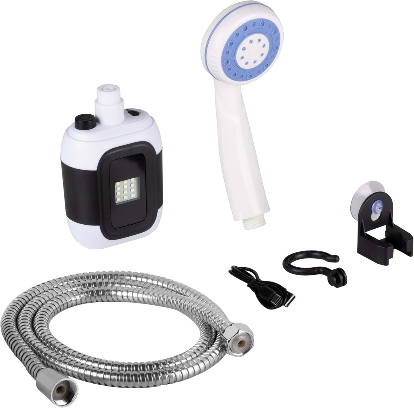 Camping-Dusche Set mit Pumpe und Duschkopf
