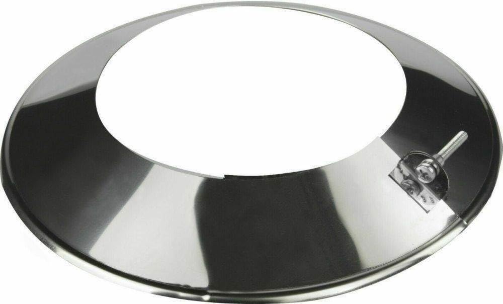 Edelstahl Wandrosette für Kaminrohr (180mm), 120/180mm Abdeckrosette