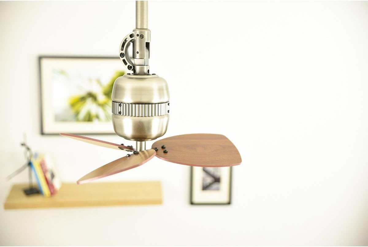 FN11156 Deckenventilator Toledo, Zinn Antik / Walnuss