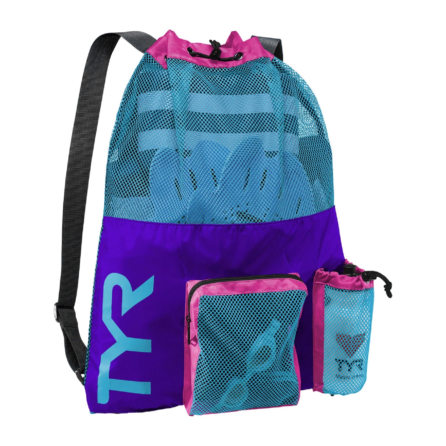 Mesh Mummy Rucksack, Einheitsgrösse Purple Blue