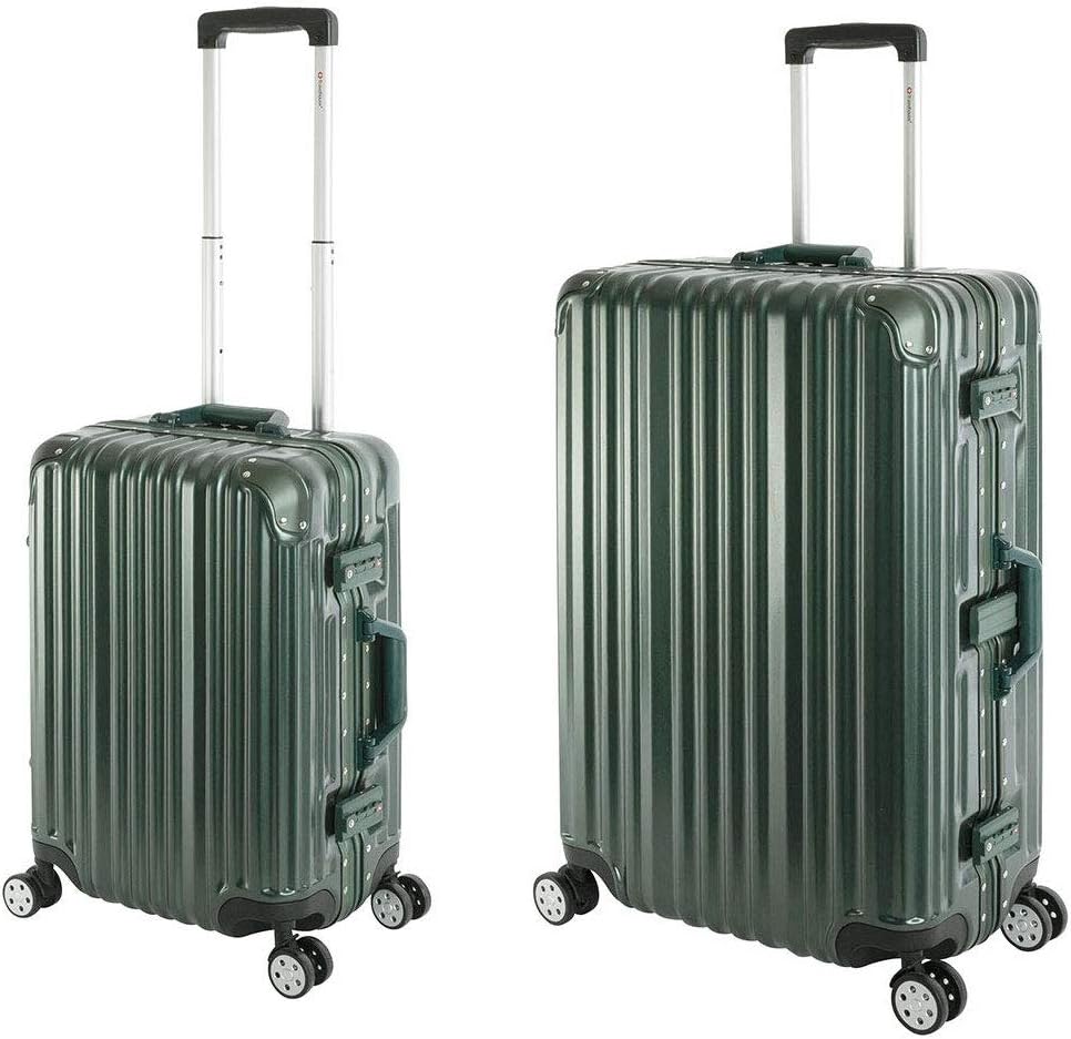 2-teiliges Koffer-Set, Grün / Koffer-Set (S+L)