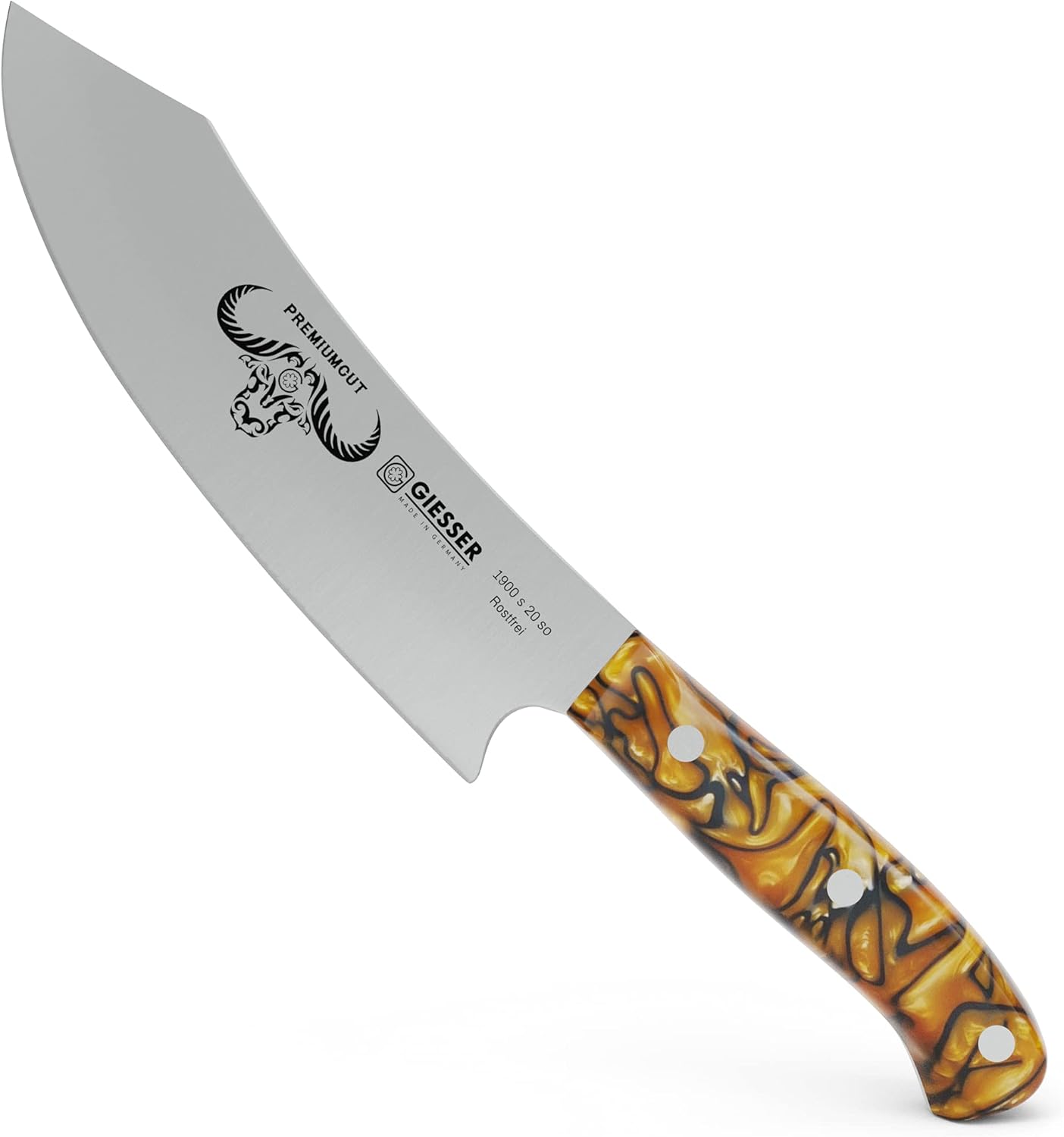 PremiumCut Chefs No 1, 20 cm Kochmesser / Spicy Orange