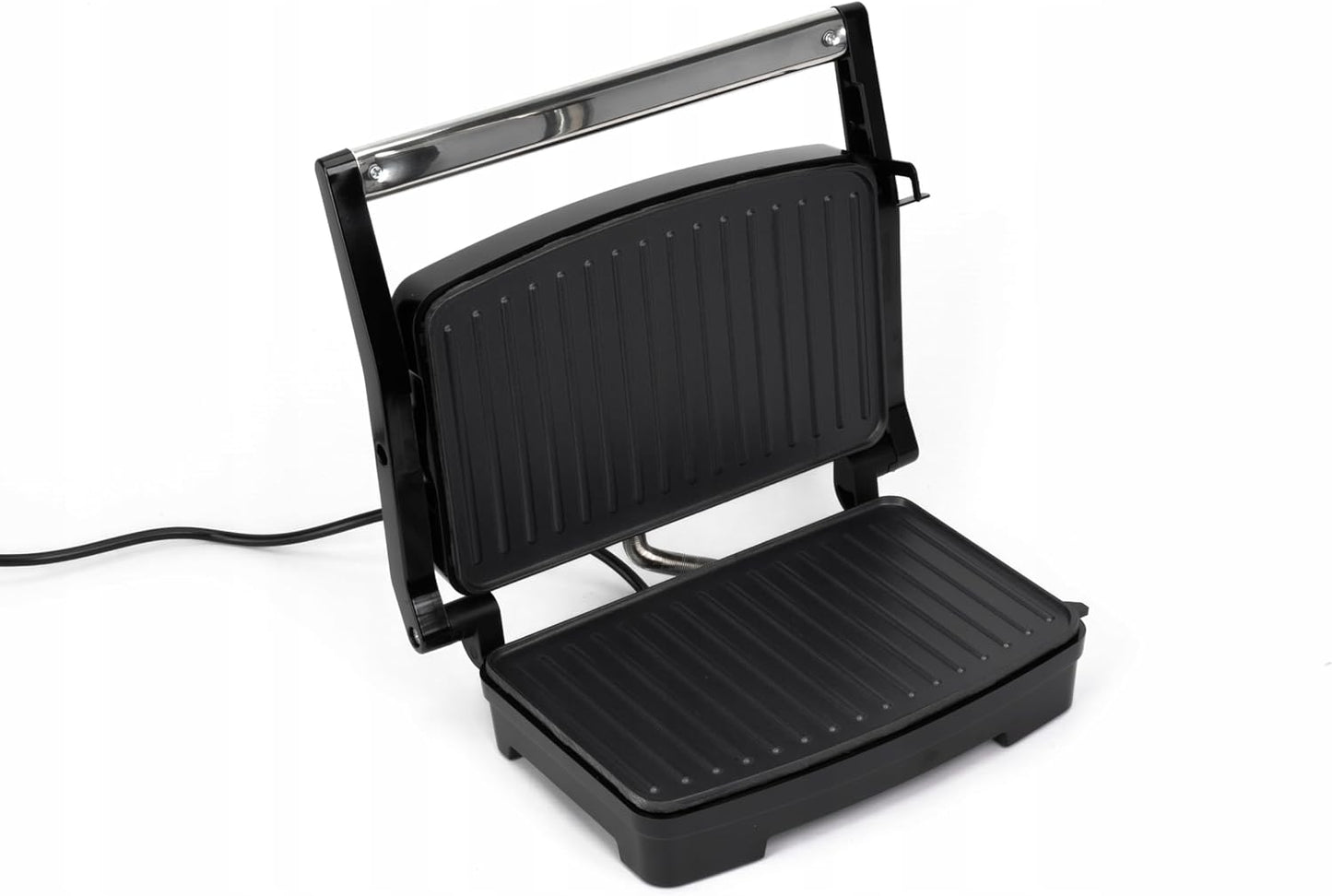 Panini-Toaster & Sandwichmaker, Schwarz 28 x 22.5 x 8 cm