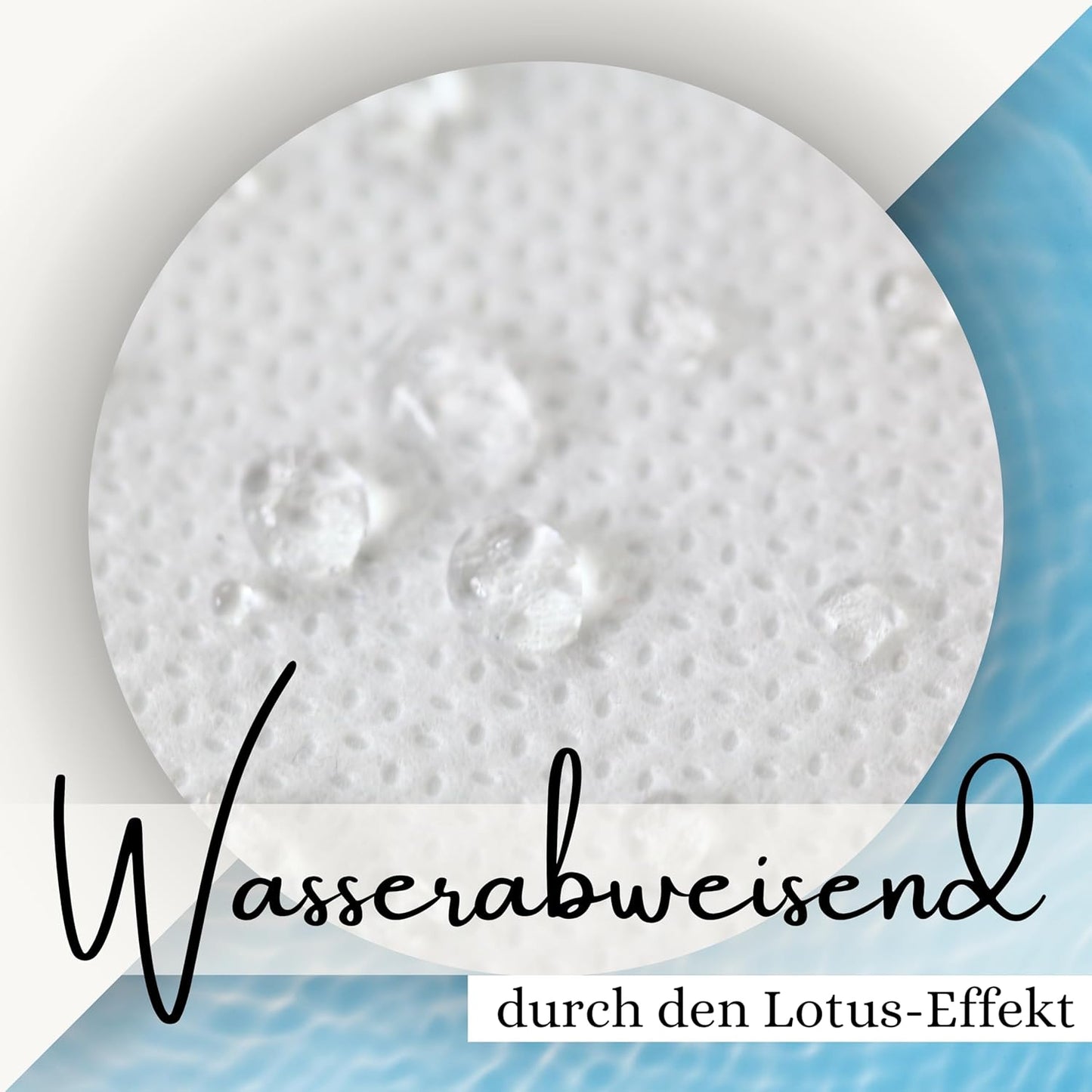 Zuschneidbare Tischdeckenrolle Light, Weiß