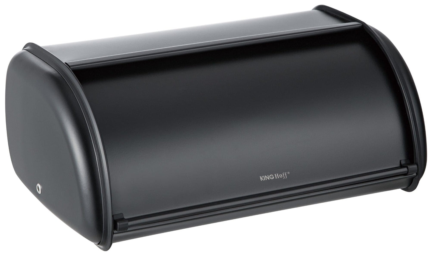 Brotkasten ‎KH-1834, Schwarz 44L x 27B x 18,5H cm