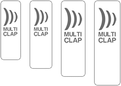 Multiclap Schlag-Instrumenten-Set, 4-teilig, Multi Clap