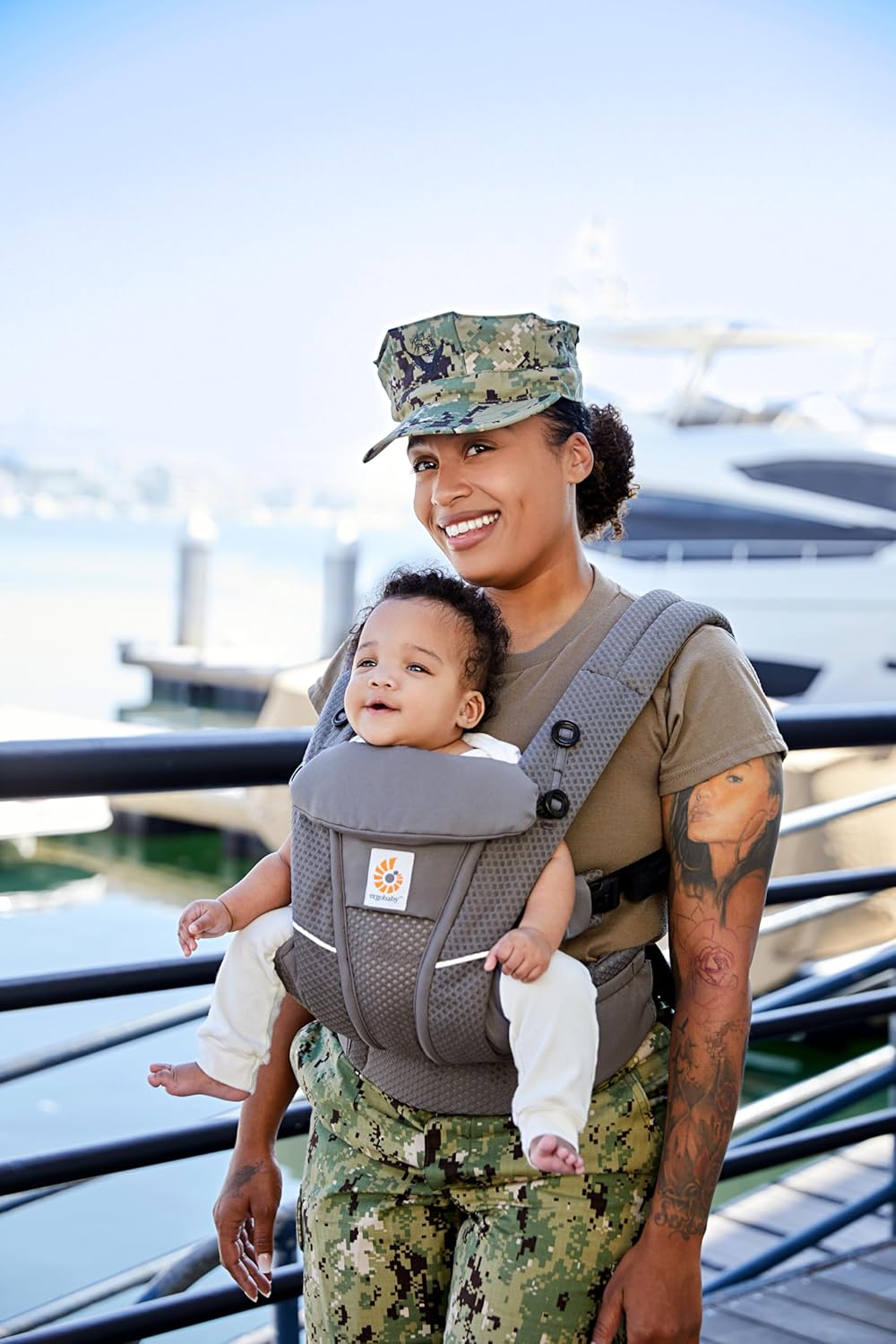 Ergonomische Babytrage Omni Breeze, Omni Breeze Graphite Grey