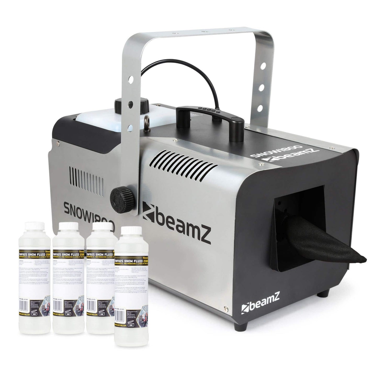 Schneemaschine Snow1800 mit DMX und Timer, SNOW1800 + Konzentrat (20L)
