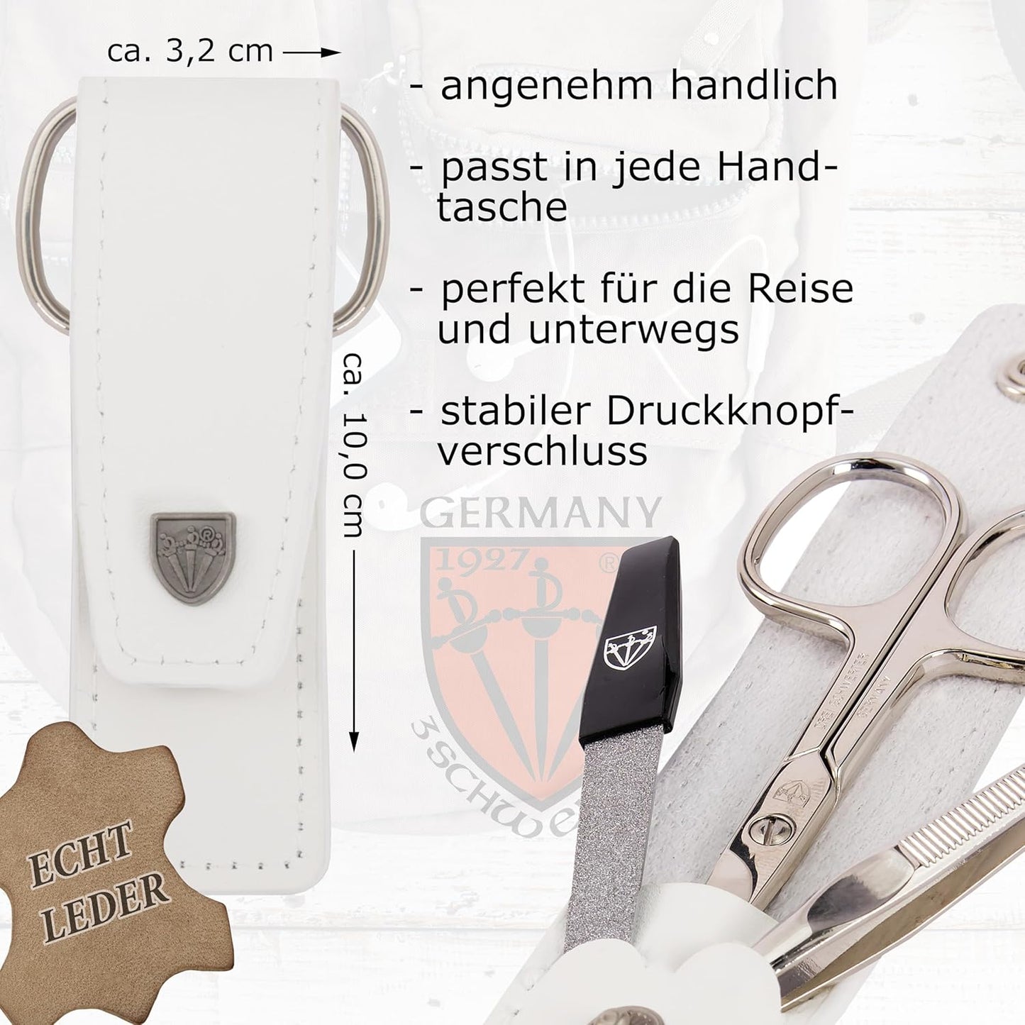 Nagelpflegeset 'Venezia', WEISS