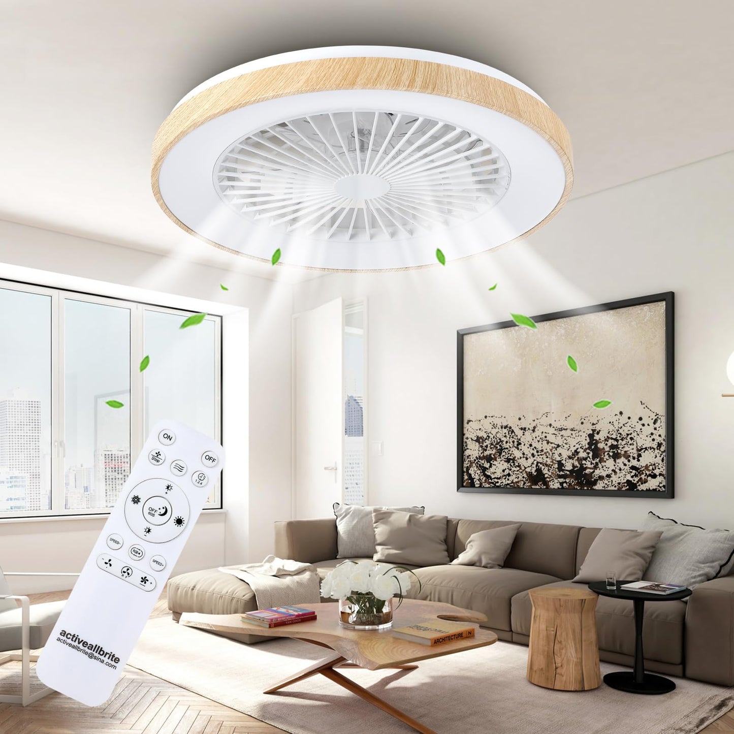 Leiser Deckenventilator