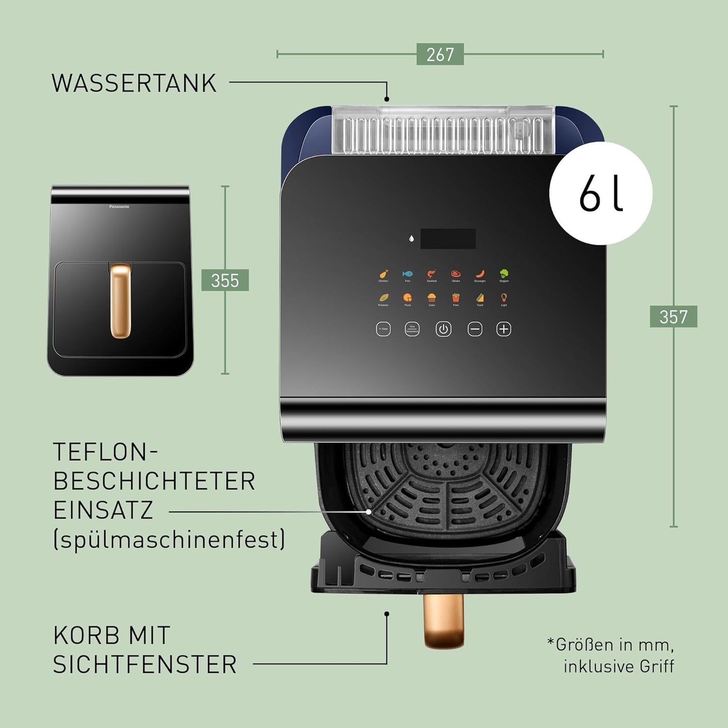 Air Fryer NF-CC600AXE, NF-CC600AXE