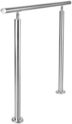 Edelstahl-Treppengeländer, 160cm 0 Querstreben
