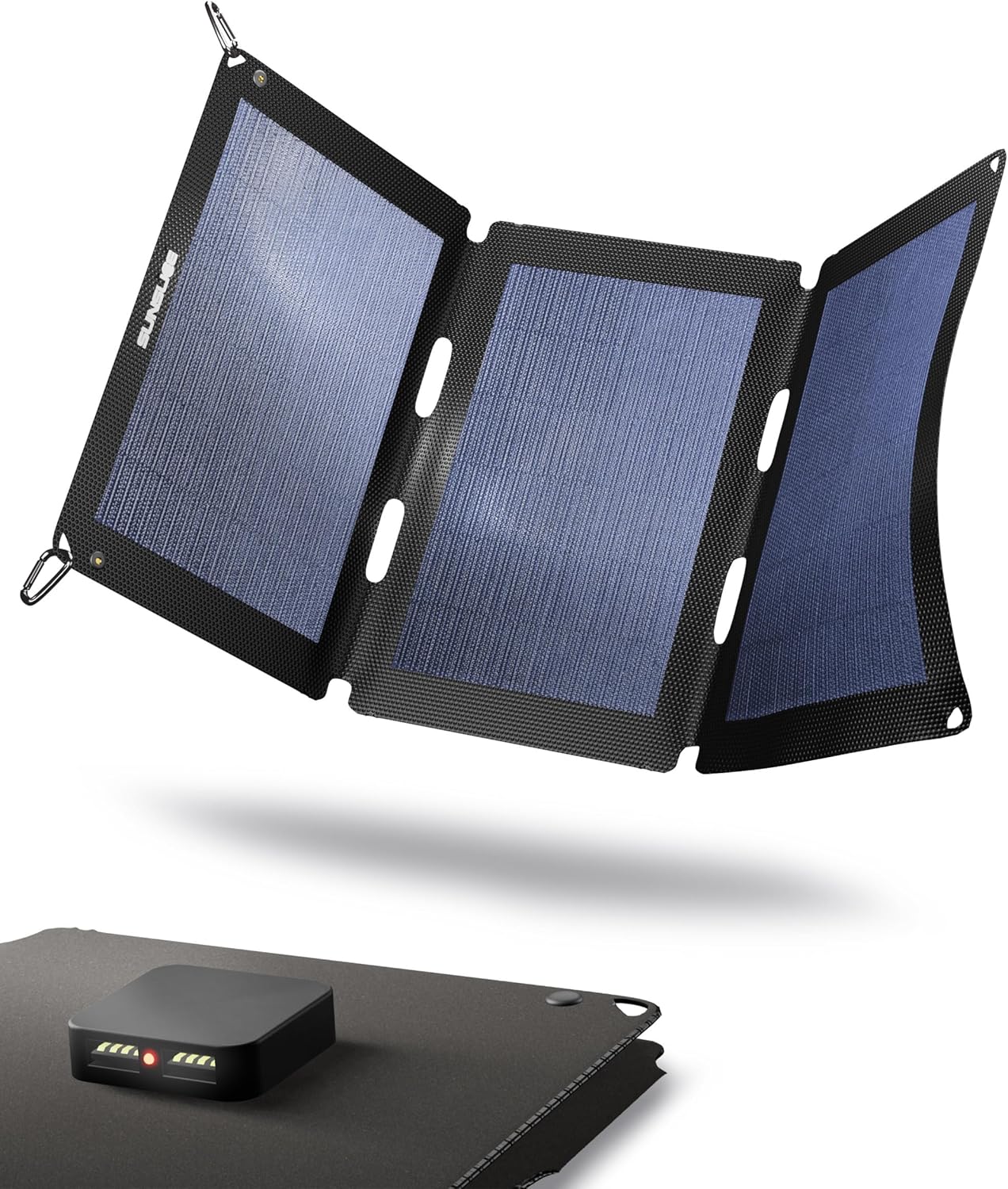 Faltbares Solarpanel Fusion Flex 18, Large Schwarz