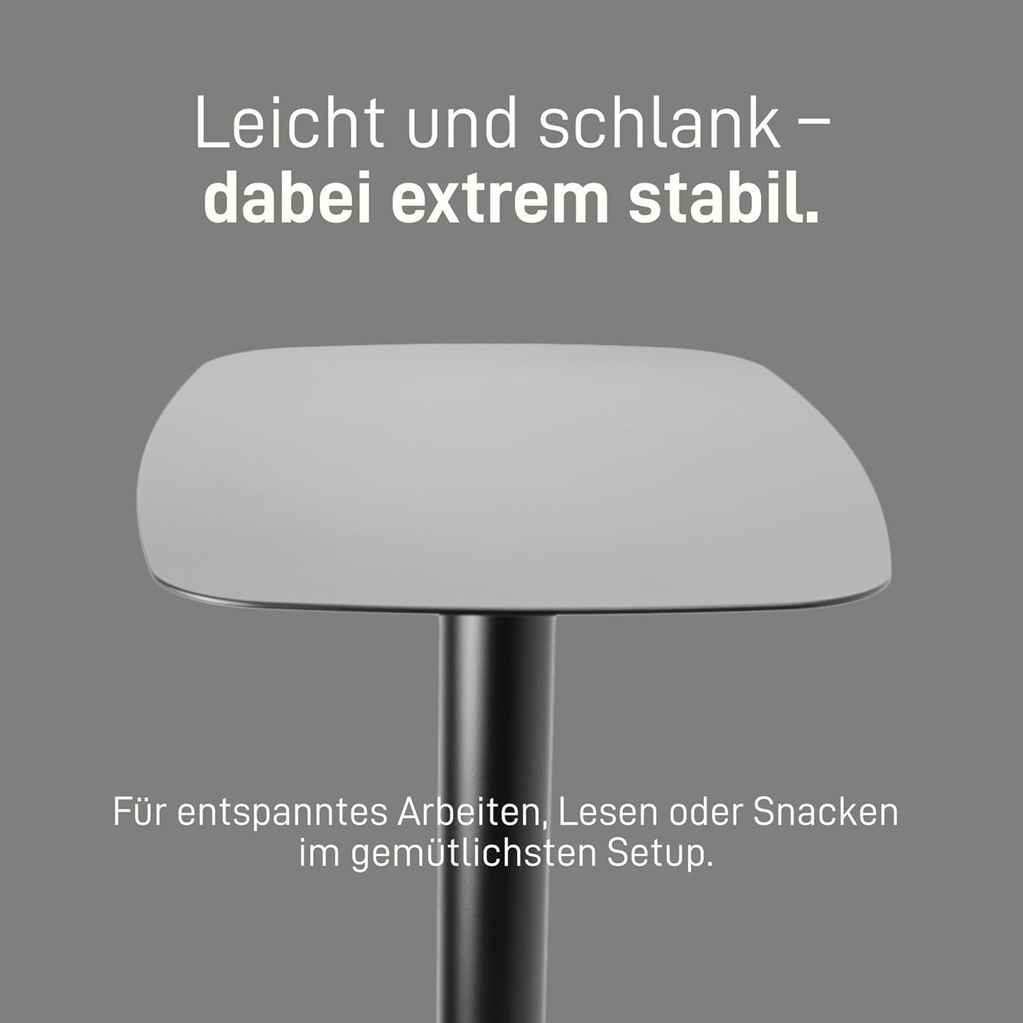 Beistelltisch Lucia, Schwarz H66 cm