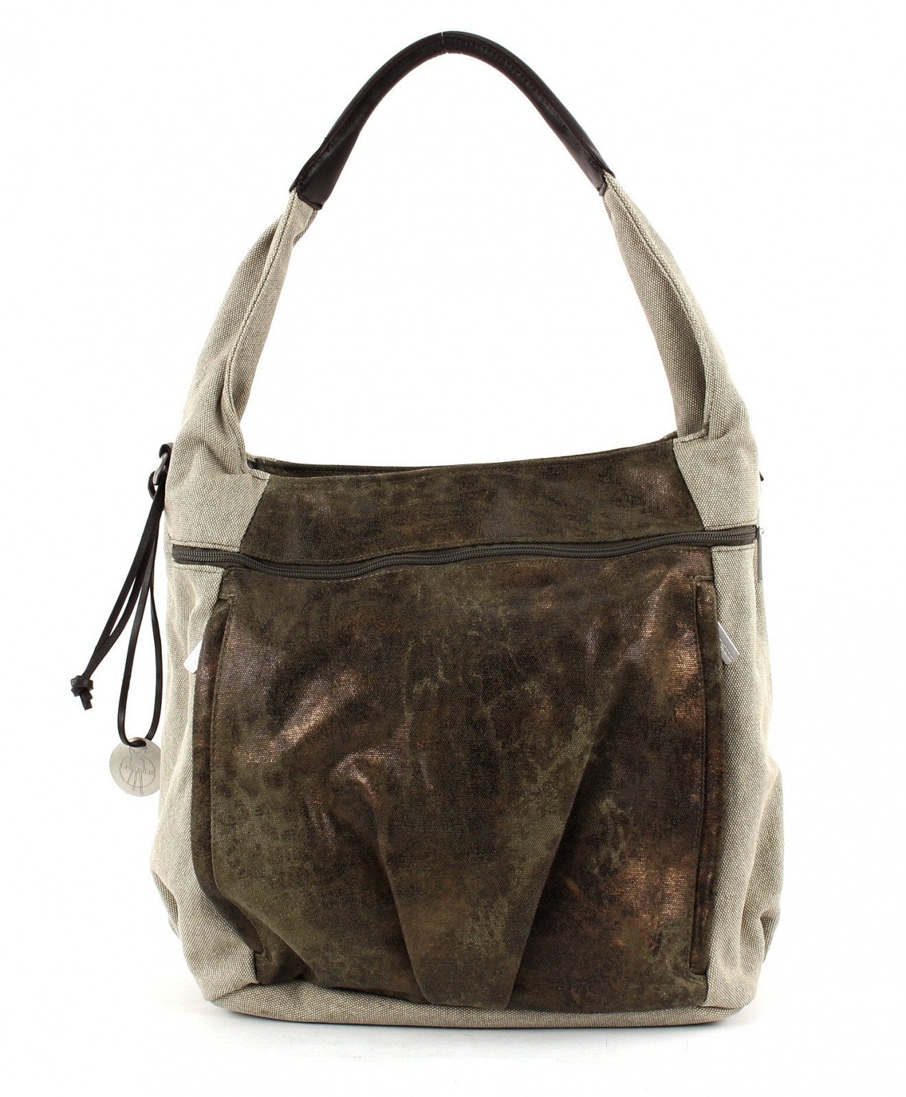 Hobo Bag Wickeltasche, Oliv