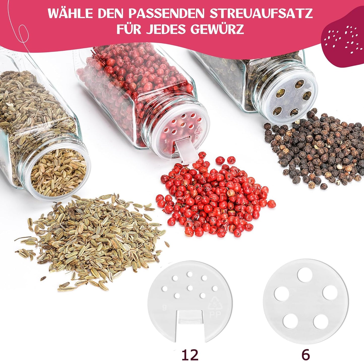Gewürzdosen Set