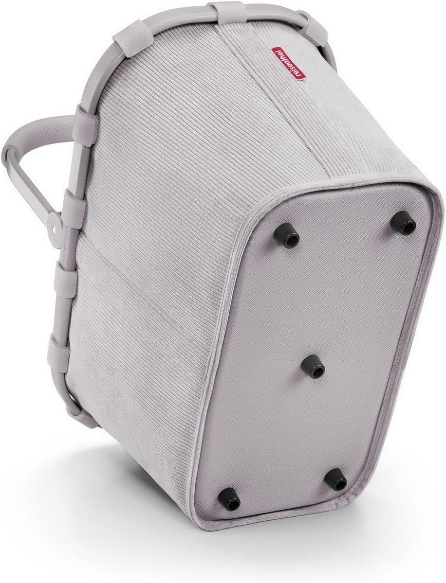 Carrybag Einkaufskorb, Cord Grey|Single